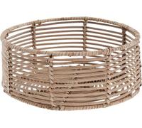 FURNLUX Corbeille Harper Beige 23cm / Couleur principale : Beige / Dimensions : 23 x 10 x 23 cm