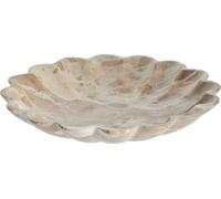 FURNLUX Coupe Ellia Beige 30cm / Couleur principale : Beige / Dimensions : 30 x 5 x 30 cm