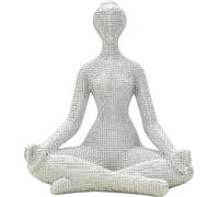 FURNLUX Décoration Femme Blanc 21cm / Couleur principale : Blanc / Dimensions : 21 x 23 x 16 cm