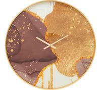 FURNLUX Horloge Glotzend Gold 5cm / Couleur principale : Or / Dimensions : 5 x 80 x 5 cm