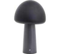 FURNLUX Lampe de table Nellie Gris 20cm / Couleur principale : Gris / Dimensions : 20 x 33 x 20 cm