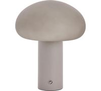 FURNLUX Lampe de table Nemille Beige 20cm / Couleur principale : Beige / Dimensions : 20 x 25 x 20 cm
