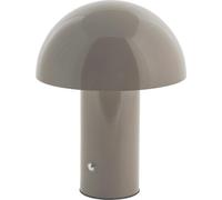 FURNLUX Lampe de table Nessina Marron 15cm / Couleur principale : Marron / Dimensions : 15 x 19 x 15 cm