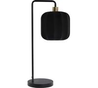 FURNLUX Lampe de table Sashie Noir 28cm / Couleur principale : Noir / Dimensions : 28 x 58 x 58 cm