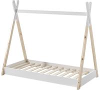 FURNLUX Lit d'appoint Tipi Beige 70x140cm / Couleur principale : Beige / Dimensions : 85 x 146 x 131 cm