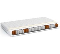 FURNLUX Matelas à ressorts Viva Blanc 80x180cm / Couleur principale : blanc / Dimensions : 80 x 180 x 18 cm