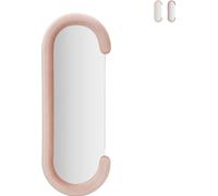 FURNLUX Miroir mural Chantal Rosa 60cm / Couleur principale : Rose / Dimensions : 60 x 160 x 7 cm