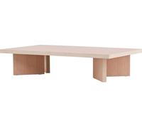 FURNLUX Table basse Bassholmen chêne 80cm / Couleur principale : Beige / Dimensions : 80 x 140 x 30 cm