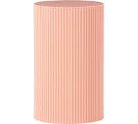 FURNLUX Table d'appoint Lenox Pêche 31cm / Couleur principale : rose / Dimensions : 31 x 31 x 50 cm
