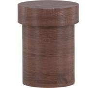 FURNLUX Table d'appoint Malung Walnut 35cm / Couleur principale : brun / Dimensions : 35 x 35 x 45 cm