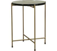FURNLUX Table d'appoint Marla Gris 37cm / Couleur principale : Gris / Dimensions : 37 x 50 x 37 cm
