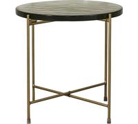FURNLUX Table d'appoint Marla Gris 45cm / Couleur principale : Gris / Dimensions : 45 x 45 x 45 cm