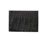 FURNLUX Tapis gris 170 x 240 cm Viscose/Coton tissé à la main 16 kg Hauteur 1 cm Rectangulaire Dos Coton Intérieur uniquement