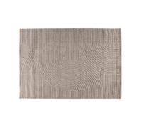 FURNLUX Tapis Marron 200x290 cm Polypropylène Tissé Plat 8 kg Hauteur 2 cm Rectangulaire Textile Intérieur