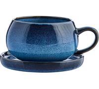 FURNLUX Tasse Amera Bleu 14cm / Couleur principale : Bleu / Dimensions : 14 x 8 x 14 cm