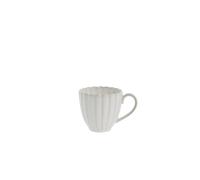 FURNLUX Tasse Camille Beige 10cm / Couleur principale : Beige / Dimensions : 10 x 9 x 13 cm