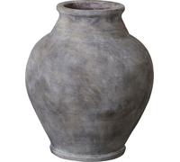 FURNLUX Vase Anna Gris 28cm / Couleur principale : Gris / Dimensions : 28 x 33 x 28 cm