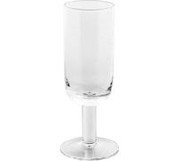 FURNLUX Verre Daphné Blanc 8cm / Couleur principale : Blanc / Dimensions : 8 x 18 x 8 cm
