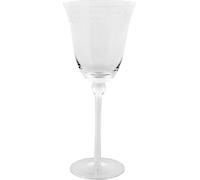 FURNLUX Verre Dauphine Blanc 9cm / Couleur principale : Blanc / Dimensions : 9 x 21 x 9 cm