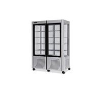 Furnotel Vitrine Réfrigérée Négative 4 Faces Vitrées - Professionnelle 800 Litres