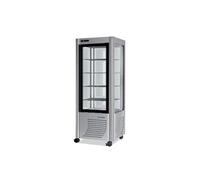Furnotel Vitrine Réfrigérée Positive Professionnelle 4 Faces Vitrées - 400 litres