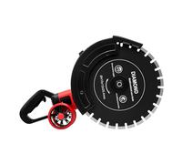 FUROMG Scie à béton, coupe-pavés, avec disque à tronçonner diamanté de 410 mm, profondeur de coupe 4000 W, coupe la maçonnerie, les dalles de trottoir, le béton, 220 V