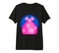 Furoshiki Chiffon d'emballage Japonais T-Shirt Haut de Gamme
