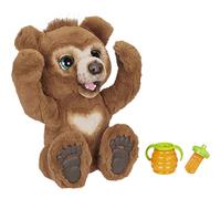 FurReal Friends E4591EP5, Peluche Interactive Cubby, l'ours Curieux Multicolore
