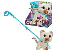 furReal Walkalots Grands Marcheurs, Chaton à Promener avec Sons et réactions, Jouet interactif pour Filles et garçons