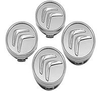 FURREN 4 Pièces Cache Moyeu pour Citroen Berlingo 60mm, Étanche Anti-poussière, Cache Moyeux Centre de Jante Capuchons Voiture Roue Jante Décoration Accessoires,C