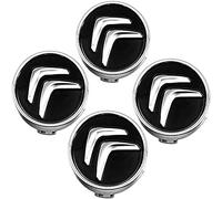 FURREN 4 Pièces Cache Moyeu pour Citroen C5 Aircross 60mm, Étanche Anti-poussière, Cache Moyeux Centre de Jante Capuchons Voiture Roue Jante Décoration Accessoires,A