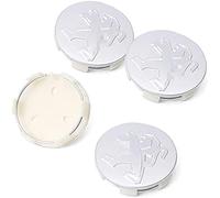 FURREN 4 Pièces Cache Moyeu pour Peugeot 4008 60mm, Étanche Anti-poussière, Cache Moyeux Centre de Jante Capuchons Voiture Roue Jante Décoration Accessoires,C