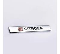 FURREN Insigne De Logo De Voiture pour Citroen C3 C4 C5, Autocollant l'emblème Remplacement Avant Capot Arrière Coffre Décoration Insigne Pièces Détachées Auto