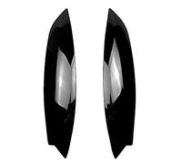 FURREN Phares Noirs Brillants Sourcils Paupi¨¨Res Couverture Cils T¨ºTe Lumi¨¨Re Lampe Autocollants pour Golf 5 R32 MK5 2005 2006 2007