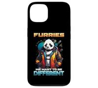Furries We Want to Be Different I Panda Furry Cosplay Coque pour iPhone 13