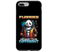Furries We Want to Be Different I Panda Furry Cosplay Coque pour iPhone 7 Plus/8 Plus