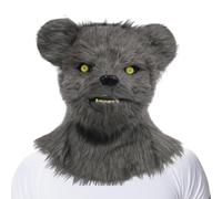 Furry Animal Head Masques |Animal Masques For Adults Plush Bear Shaped