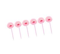 Furry Ballpoint Pen 1.0 Mm Office Écriture Écriture Smooth To Write For Women Girl Student Journaling 6pcs School Tool