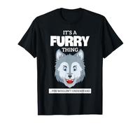 Furry Fandom Loup-Garou Fursona Drôle Fourrure Thing Humour Meme T-Shirt