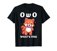 Furry Fandom Wolf Fan Fursona Funny Reaction Wow, C'est Quoi ça ? T-Shirt