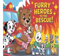Furry Heroes to the Rescue!: A Fun Animal Firefighter Coloring Book for Brave and Kind-Hearted Kids