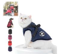 Furry King Dog Winter Coat, Furryking 3 in 1 Winter Jacket for Dogs,Dog Jacket Adjustable Warm Dog Coats,Waterproof Windproof Dog Snow Jacket with Zipper for Small Medium Large Dogs (Royal Blue, s)