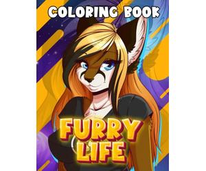 Furry Life Coloring Book: A Fantasy Coloring Book Featuring A Beautiful Collection of Magical Fairy Cats| Special Custome for Halloween