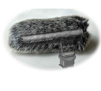Furry Microphone Pare-Brise Pare-Brise Vent Muff pour Sony Ecm-gz1m Zoom Shotgun Micro