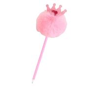 Furry Pompoms Ballpoint Pen 0 7 Mm Point Écriture Drôle Pour Les Femmes Game D'étudiant Récompense Christmas Stocking Filers Pen For School Office
