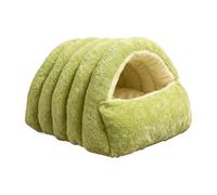 Furry Retreat Dome Cabin portable Soft Snug Coziy Creature Lodgee Enclosure Cushion Rest Hub | Small Dog Bunny Cuub Den Suite Flat Lounge Terrace Frost Season Holiday Residence Ease