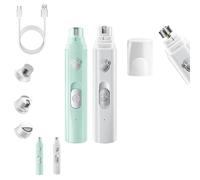 Furrybasics Silent Paw Pro, Furry Basics Paw Trimmer, Low-Noise Dog Nail Trimmer, 2-Speed Cordless & Rechargeable for Easy Grooming, Waterproof & Easy to Clean for Cats and Dogs (MIX)