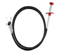 Furs Drain Device - Waste Flow Capture, Bath Hygienic Retrieval, 62.9in Plumbing Coil Rescue Tool | Industrial Grade Basin Pipe Blockage Restore, Household Bath Drain Flow Solution