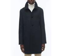 FURSAC - Manteau à col officier en drap de laine - Taille S - Homme Bleu