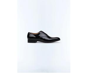 FURSAC - Richelieu en cuir verni noir - Taille 46 - Homme Noir